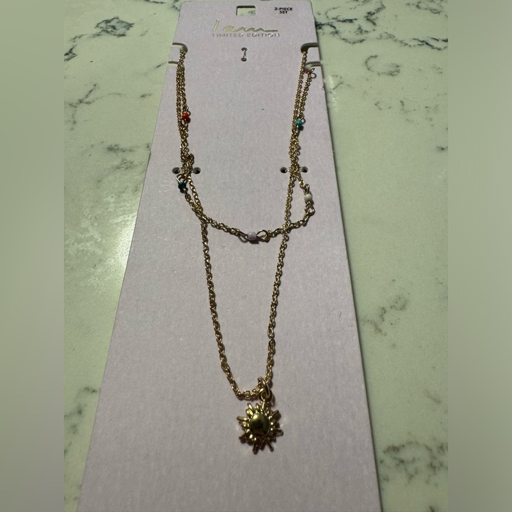 Sun necklace